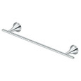 Deltana KH2003/24 KH Series Traditional 24" Towel Bar, Solid Brass, Limited