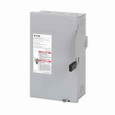 Eaton DG221NGBLORED General duty cartridge fuse safety switch, 30 A, NEMA 1, Painted steel, Class H fuses, Fusible with neutral, Two-pole, Three-wire, Category: general duty safety switch, 120/240V