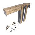 Hager 9630AL Pocket Door Track for 36" Doors up to 150 Pounds with Aluminum Finish