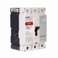 Eaton ED3100LS18 Series C complete molded case circuit breaker, F-frame, ED, Fixed thermal, fixed magnetic trip, Three-pole, 100A, 240 Vac, 125 Vdc, 65 kAIC at 240 Vac, Line and load, 12-24 Vac/dc rear with right pigtail, 50/60 Hz