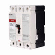 Eaton ED3100V Series C complete molded case circuit breaker, F-frame, ED, Complete breaker, Fixed thermal, fixed magnetic trip type, Three-pole, 100A, 240 Vac, 125 Vdc, 65 kAIC at 240 Vac, Load side, 50°C, 50/60 Hz