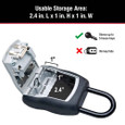 Master Lock Combination Dial Portable Lock Box