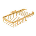 Deltana WBR1051 Rectangular Wire Basket With Combo, 10", Solid Brass