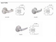 TownSteel TownSteel CDC-76 Privacy Function - Grade 1 Heavy Duty Clutched Cylindrical Lockset TWS-CDC-76 TownSteel TownSteel CDC-76 Privacy Function - Grade 1 Heavy Duty Clutched Cylindrical Lockset TWS-CDC-76