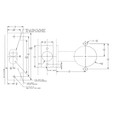 TownSteel TownSteel CE-75 Passage Function - Grade 1, Non-Clutched Extra Heavy Duty Cylindrical Lockset TWS-CE-75