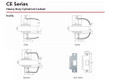 TownSteel TownSteel CEC/CECI-109 Entry/Office Function - Grade 1, Clutched Extra Heavy Duty Cylindrical Lockset TWS-CEC-109