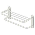 Deltana Deltana TSB24 Towel Shelf with Bar, TSB Series, 24", Solid Brass DEL-TSB24