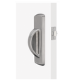 TownSteel CRX-A-75 Passage Function - Stainless Steel Heavy Duty Ligature Resistant Arch Trim Cylindrical Lockset