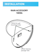 BEA 10ERA - Standard Plastic Rain Accessory, Covers Top of EAGLE Family Motion Sensors