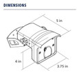 BEA BEA 10IS40 - Dual Technology Industrial Sensor Utilizing Microwave Motion and Active Infrared Presence Detection, can be Mounted from 8 to 16' 10IS40