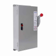 Eaton ES3T1R1GF13NB elevator control switch, 120 Vac coil fire safety interface relay, single-pole fire alarm voltage monitoring relay, green pilot light, isolated full capacity neutral lug, 100 A, NEMA 3R, #8-1/0 Al or Cu, 480 V, 1NO/NC Main switch