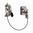 Eaton F5S10X molded case circuit breaker accessory handle mechanism, Flex shaft handle mechanism, Reversible, N-Frame, Frame J-K, Series G, NEMA 4/4X, 10 ft