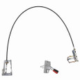 Eaton F0S04CXI molded case circuit breaker accessory handle mechanism, Flex shaft handle mechanism, G-Frame, Frame J-K, IEC Handle, Series G, NEMA 4/4X, 4 ft