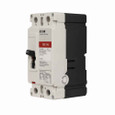 Eaton FDB2060 Series C complete molded case circuit breaker, F-frame, FDB, Complete breaker, Fixed thermal, fixed magnetic trip type, Two-pole, 60A, 600 Vac, 250 Vdc, 18 kAIC at 240 Vac, 14 kAIC at 480 Vac, Load side, 50/60 Hz
