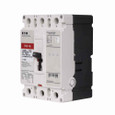 Eaton FDB3150LS06 Series C complete molded case circuit breaker, F-frame, FDB, Fixed thermal and magnetic trips, Three-pole, 150A, 600 Vac, 250 Vdc, 18 kAIC at 240 Vac, 14 kAIC at 480 Vac, Line/load, 48-127 Vac or 48-60 Vdc rear w/ left pigtail