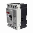 Eaton FD3225A02 Series C complete molded case circuit breaker, F-frame, FD, Fixed thermal, fixed magnetic trip, Three-pole, 225A, 600 Vac, 250 Vdc, 65 kAIC at 240 Vac, 35 kAIC at 480 Vac, Load side, 1A-1B rear with left pigtail, 50/60 Hz