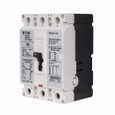 Eaton FG3125S18 Series C complete molded case circuit breaker, F-frame, FG, Fixed thermal and magnetic trips, Three-pole, 125A, 600 Vac, 18 kAIC at 240 Vac, 14 kAIC at 480 Vac, Line/load, 12-24 Vac/dc rear w/ right pigtail, Reverse, 60 Hz