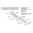 TownSteel TownSteel CSRC-109 Entry/Office Function - Grade 2, Cylindrical Clutched Conical Rose Lockset TWS-CSRC-109