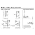 TownSteel TownSteel MRX-A-04 Entry/Office Function- Satin Stainless Steel Ligature Resistant Arch Trim Mortise Lockset TWS-MRX-A-04