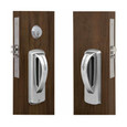 TownSteel TownSteel MRX-A-12 Dormitory/Exit with T-Turn Function- Satin Stainless Steel Ligature Resistant Arch Trim Mortise Lockset TWS-MRX-A-12
