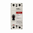 Eaton FWF2040D23 Series C complete molded case circuit breaker, F-frame, FWF, Complete breaker, Fixed thermal, fixed magnetic trip type, Two-pole, 40A, 690 Vac, 40 kAIC at 415 Vac, Line and load end caps, Metric