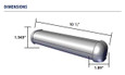 BEA BEA 10FOCUS - Multi-Purpose Infrared Sensor, Surface Mounted, 2 to 8' Detection Range, 12 to 24 V AC/DC 10FOCUS