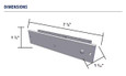 BEA BEA 10FOCUS2 - Multi-Purpose Infrared Sensor, Surface Mounted, 2 to 8' Detection Range, 12 to 24 V AC/DC 10FOCUS2