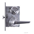 TownSteel TownSteel MRX-L-02 Privacy/Bathroom Function with Deadbolt - Stainless Steel Grade 1 Heavy Duty Anti-Ligature Lever Mortise Lockset TWS-MRX-L-02
