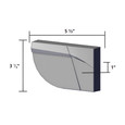 BEA BEA 10LZRFLATSCAN-LELB - Low Energy Safety System for Left Door Mount, Black 10LZRFLATSCAN-LELB
