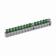 Eaton GBKP14CS PON Accessories - 14 Terminal Ground Bar Clamshell,Clamshell pack,Ground bar,14 terminals