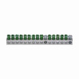 Eaton GBKP14CS PON Accessories - 14 Terminal Ground Bar Clamshell,Clamshell pack,Ground bar,14 terminals