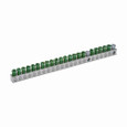 Eaton GBKP21CS PON Accessories - 21 Terminal Ground Bar Clamshell,Clamshell pack,Ground bar,21 terminals