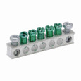 Eaton GBKP5CS PON Accessories - 5 Terminal Ground Bar Clamshell,Clamshell pack,Ground bar,5 terminals