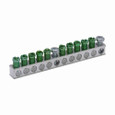 Eaton GBKP10CS PON Accessories - 10 Terminal Ground Bar Clamshell,10 terminals