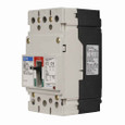 Eaton GEB3020AFM Series G molded case circuit breaker, EG-frame, GE, Complete breaker, Adjustable thermal, fixed magnetic trip type, Three-pole, 20A, 480 Vac, 25 kAIC at 240 Vac, 18 kAIC at 415/480 Vac, Line and load end caps, Metric