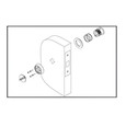TownSteel TownSteel DRX-09 Classroom Function - Heavy Duty Anti-Ligature Thumbturn ANSI Grade 1 Mortise Deadbolt, Single Cylinder TWS-DRX-09