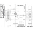 TownSteel TownSteel DRX-18 Thumbturn Only - Heavy Duty Anti-Ligature Thumbturn ANSI Grade 1 Mortise Deadbolt TWS-DRX-18