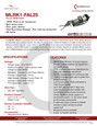 Command Access Command Access MLRK1-FAL25 Motorized Latch Retraction Kit for Falcon 24/25 Series Exit Device CAT MLRK1-FAL25