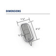 BEA BEA 10TD433PB3V - Wired Digital Transmitter, 433 MHz, Flag Connectors, 3V Battery, 1 Button, for use with All Activation Plates Except Jamb and Vestibule 10TD433PB3V