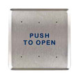 BEA BEA 10PBS6X - Stainless Steel 6" Square Push Plates BEA-10PBS6X