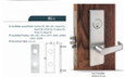 TownSteel TownSteel MSE Series Intruder Deadbolt Function - Heavy Duty Standard Escutcheon Mortise Lock, Double Cylinder TWS-MSE-33