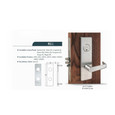 TownSteel TownSteel MSE Series Privacy Function - Heavy Duty Standard Escutcheon Mortise Lock, Non-Keyed TWS-MSE-22