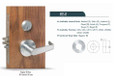 TownSteel TownSteel MSS Series Apartment/Exit/Public Toilet Function - Heavy Duty Sectional Mortise Lock , Double Cylinder TWS-MSS-09