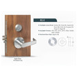 TownSteel TownSteel MSS Series Exit Function - Heavy Duty Sectional Mortise Lock , Non-Keyed TWS-MSS-31