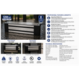 BEA 10GL1200SR Weather Resistant Side Mount Electromagnetic Lock with 1200 LB Holding Force