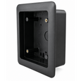 BEA 10BOX475SQFM 4.75" Square Flush-Mount Push Plate Box