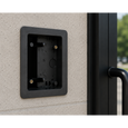 BEA 10BOX475SQFM 4.75" Square Flush-Mount Push Plate Box