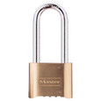 Master Lock Master Lock 175 Resettable Combination Brass Padlock, Set-your-own 4-Digit Combination 175