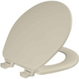 Bemis Church 540EC Round Enameled Wood Toilet Seat with Easy-Clean Hinge BEMIS-540EC 
