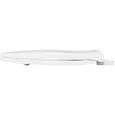 Bemis Bemis 200E4 Affinity Round Plastic Toilet Seat with STA-TITE Seat Fastening System, Easy-Clean, Whisper-Close, Precision Seat Fit Adjustable Hinge and Super Grip Bumpers BEMIS-200E4 